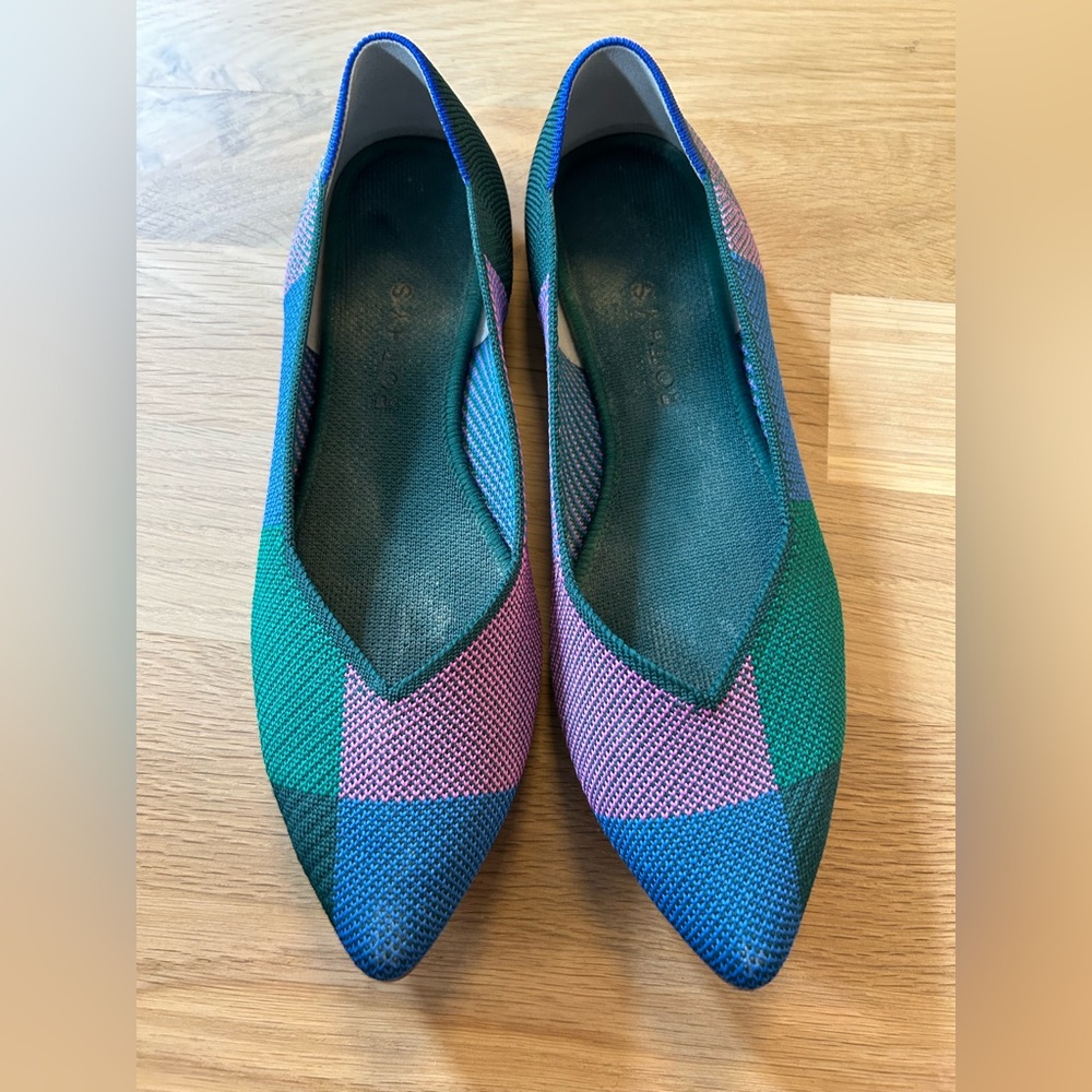 Colorful Geometric Rothy’s Flats